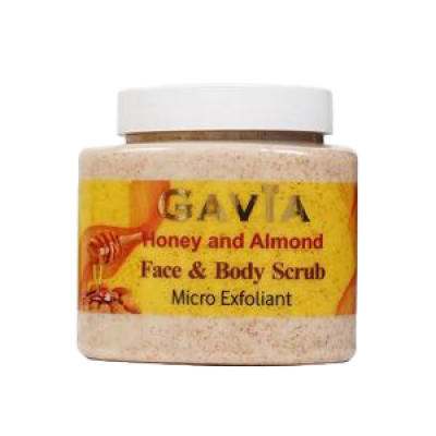 Gavia Honey and Almond Face & Body Scrub