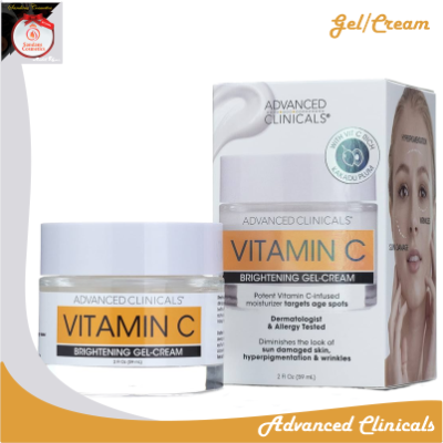 Advanced Clinicals Vitamin C Brightening Gel-Cream