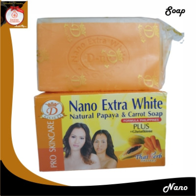 Nano Extra White Papaya & Carrot Soap