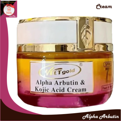 Veetgold Alpha Arbutin & Kojic Acid Cream SPF 45 - 7 Days Action