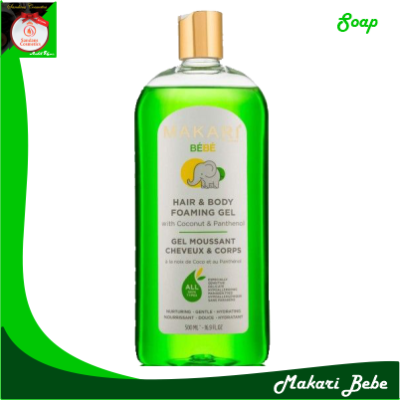 Makari Bebe Hair & Body Foaming Gel