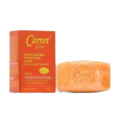 Flawless Carrot Glow Exfoliating Purifying Soap