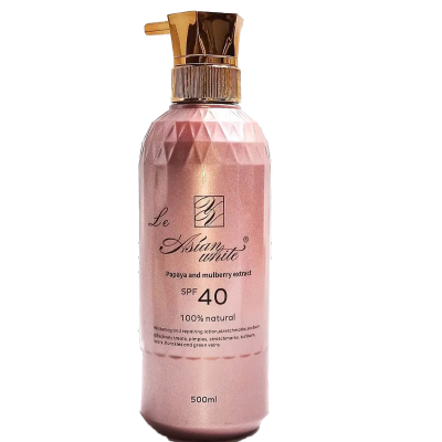 le Asiane White Lotion - Papaya and Mulberry Extract SPF 40