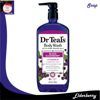 Dr. Teal's Black Elderberry Body Wash